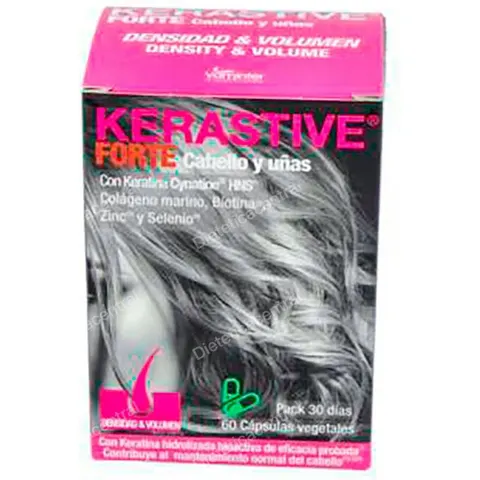 Kerastive Forte Cabello y Uñas 60 Cápsulas – imagen 2