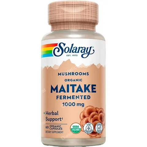 Solaray maitake 1000mg. 60vcaps – imagen 2