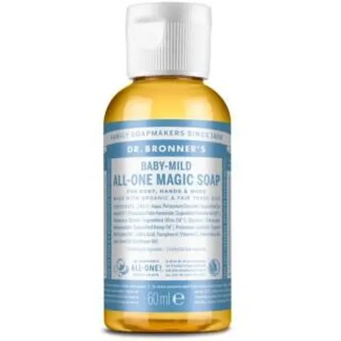 Dr. Bronner's Jabón Líquido sin Perfume 59 ml – imagen 3