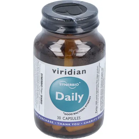 VIRIDIAN Synbiotic diario 30cáps – imagen 2