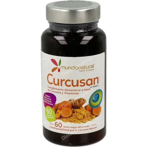 Mundo Natural Curcusan 60 VCaps – imagen 2