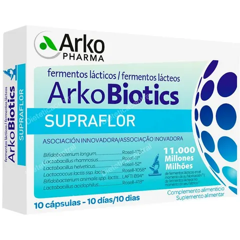 Arkopharma arkobiotics supraflor 10cap. – imagen 4
