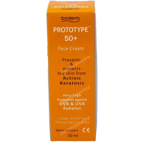 Boderm Crema Facial Prototype SPF50+ 50ml – imagen 3