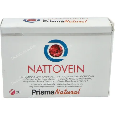 Prisma Natural Prisma Nattovein 20 Capsulas – imagen 2