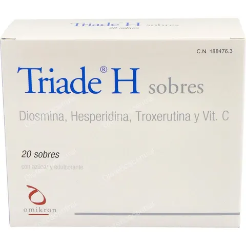 Omikron Triade H 20 Sobres – imagen 3