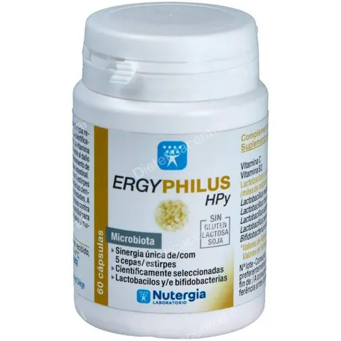 Nutergia Ergyphilus HPY 60 Caps – imagen 2