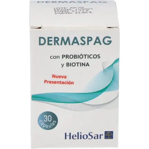 HELIOSAR Dermaspag 30 Cápsulas – imagen 2