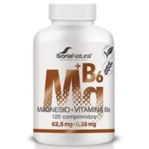 Soria Natural Magnesio + Vitamina B6 120comp – imagen 3
