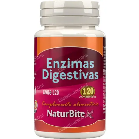 Naturbite enzimas digestivas 120comp. – imagen 2