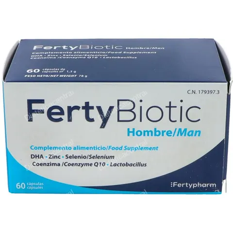 FertyBiotic Hombre 60 Cápsulas – imagen 2