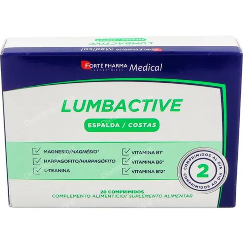 Forté Pharma Lumbactive Espalda 20 Comprimidos – imagen 3