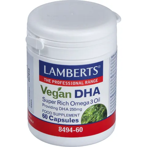 Lamberts VEGAN DHA 250MG 60 VCaps – imagen 3