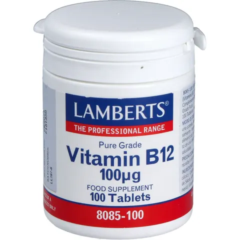 Lamberts vitamina B12 100mg 100comp – imagen 3