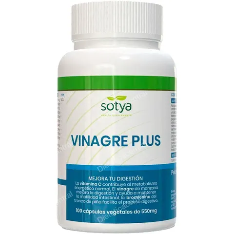 Sotya Vinagre Plus 100 cápsulas – imagen 2