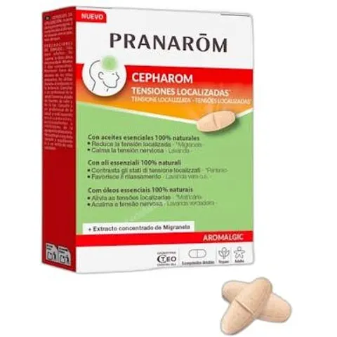 Pranarom Aromalgic Cepharom 8 Comprimidos – imagen 2