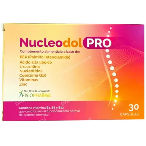 Fisiopharma Nucleodol Pro 30 Cápsulas – imagen 2