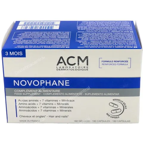 Novophane Anticaída 180 Cápsulas – imagen 2