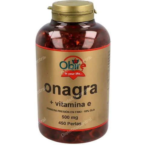 Obire aceite de onagra 500mg. 450perlas – imagen 2