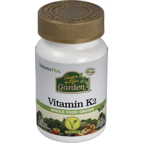 NaturesPlus Vitamina K2 Garden - 60 Capsulas – imagen 2
