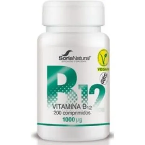 Soria Natural Vitamina B12 200 Comprimidos – imagen 3