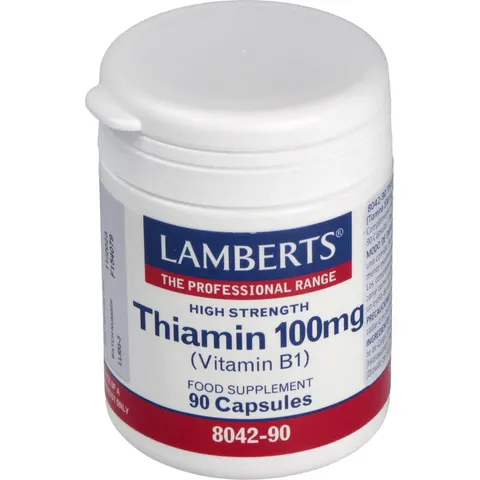 Lamberts Tiamina 100 Mg 90 caps – imagen 2