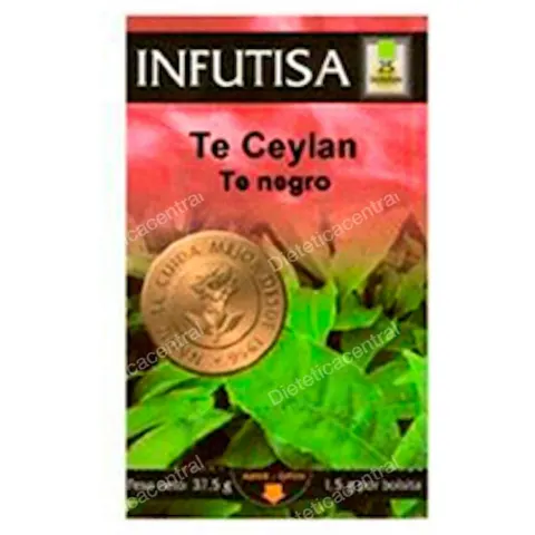 Infutisa Té Negro 25 sobres – imagen 2