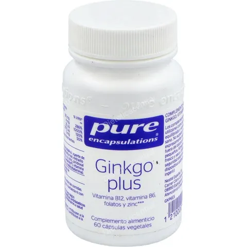 Pure encapsulations ginkgo plus 60cap. – imagen 3