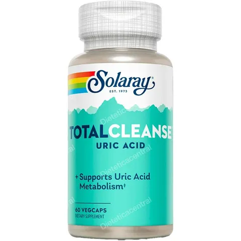SOLARAY Total Cleanse Uric Acid 60cáps – imagen 3