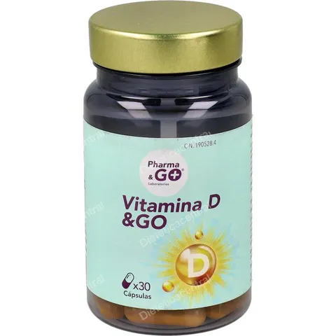 Laboratorios Pharma&Go Vitamina D 30 Cápsulas – imagen 3