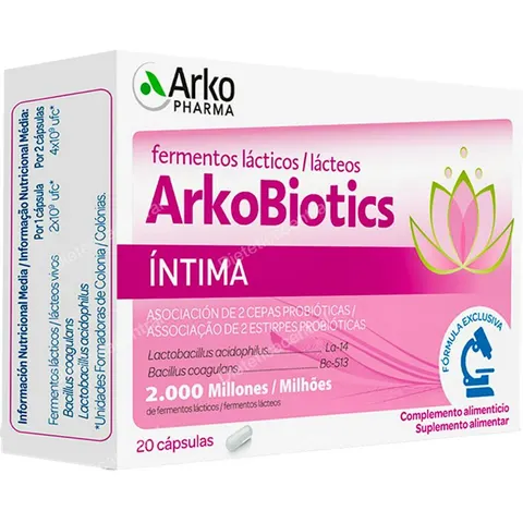 Arkopharma arkobiotics intima 20cap. – imagen 4