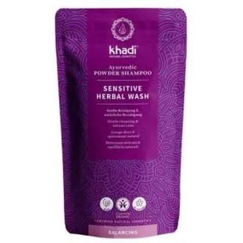 Khadi champu polvo cabello sensible 50 gr – imagen 2