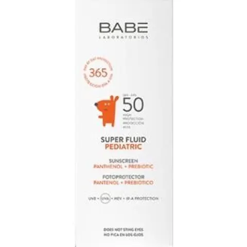 Babe Super Fluid Pediátrico SPF50 50 ml – imagen 2