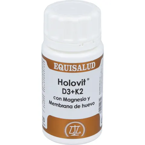 Equisalud Holovit Vitamina D3 + K2 50 Caps – imagen 2