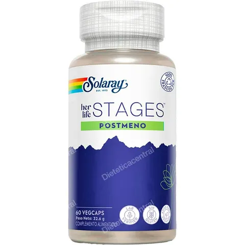 Solaray postmeno stages 60vcap. – imagen 2