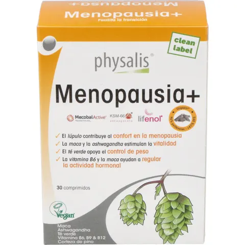 PHYSALIS Menopausia+ 30caps – imagen 2