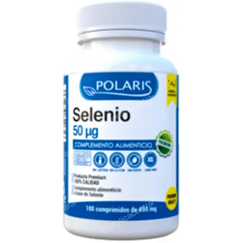 Polaris Selenio 50mcg 100 comp – imagen 2
