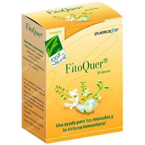 100% Natural Fitoquer 60 cápsulas – imagen 2
