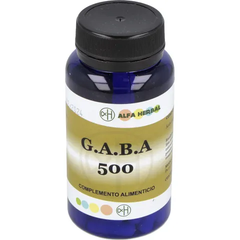 Alfa Herbal gaba 500 mg 60 caps – imagen 3