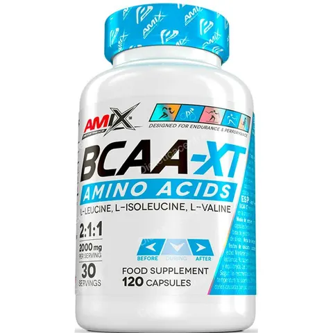 Amix bcaa xt 120 caps – imagen 2
