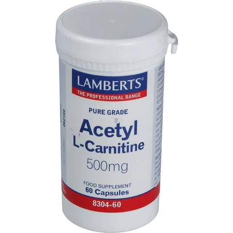 Lamberts l acetil carnitina 60cap. – imagen 2