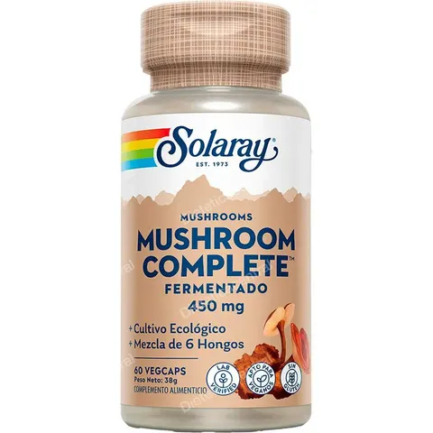 Solaray mushroom complete 60cap. – imagen 2