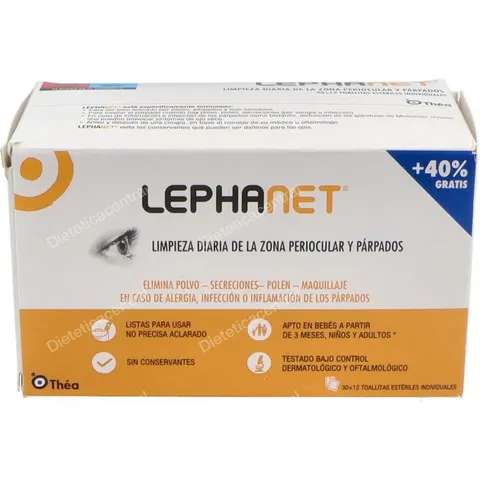 Thea lephanet toallitas ojos esteril 30ud – imagen 3