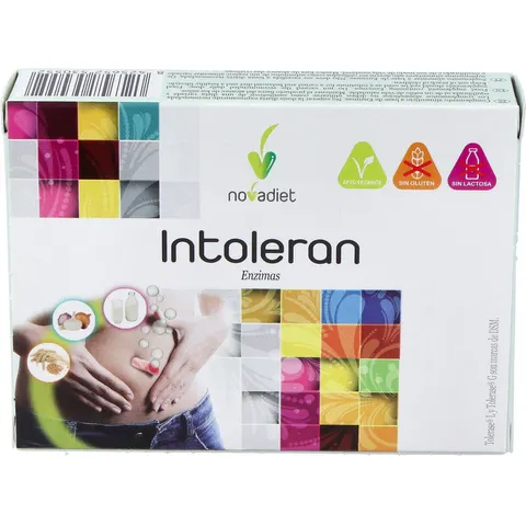 Novadiet Intoleran Enzimas 30 Tabs – imagen 3
