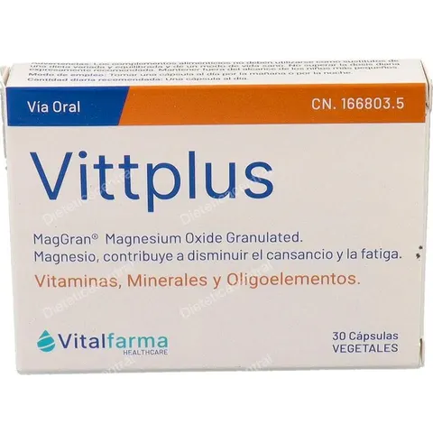 Vitalfarma Vittplus 30 Cápsulas – imagen 3