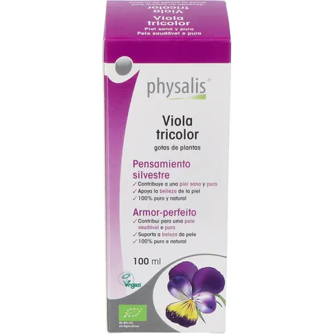 Physalis Extracto Viola Tricolor Bio 100 ml – imagen 3
