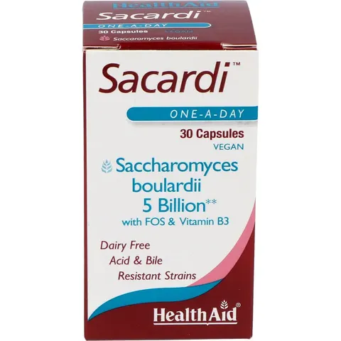 HealthAid Sacardi 30caps – imagen 2