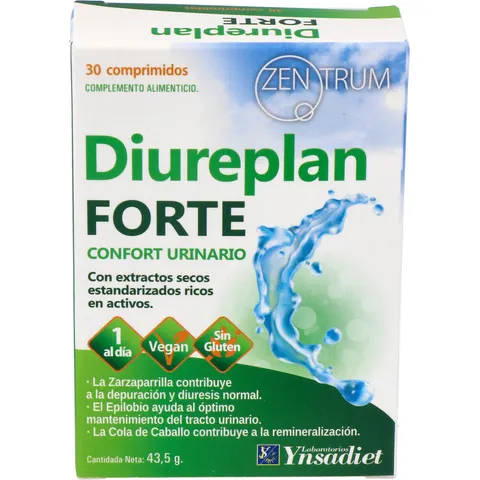 Ynsadiet ZENTRUM DIUREPLAN FORTE 30 Tabs – imagen 2