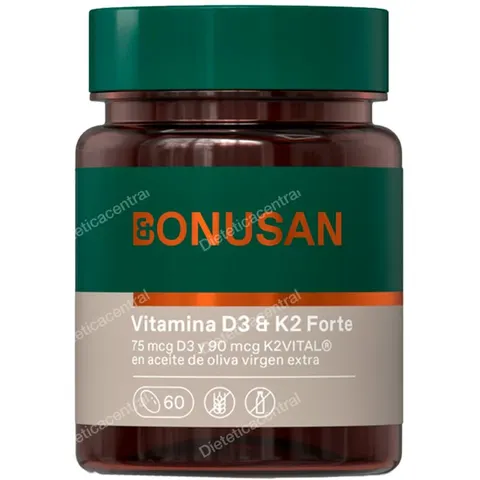 Bonusan Vitamina D3 & K2 60 Perlas – imagen 2