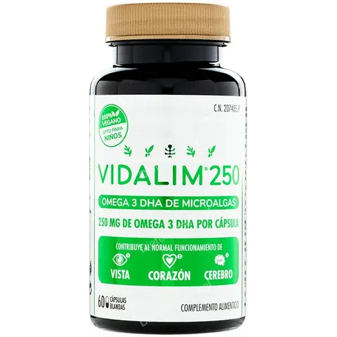 Vidalim omega 3 dha 250mg. 60cap. – imagen 2