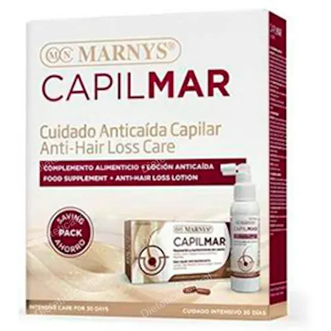 Marnys capilmar pack locion anticaida +capsulas – imagen 2